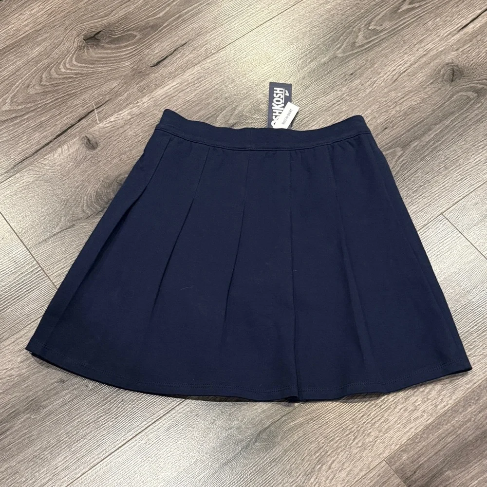 OshKosh B'gosh Dark Blue Pleated Skort Skater Uniform Versatile adorable